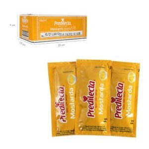 Sachet mostarda CX c/144x5g (PREDILECTA)