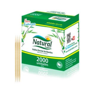 Sachet palito bambu CX c/2000 (NATURAL/BILLA/LIFE CLEAN/BOMPACK)