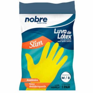 Luva de borracha